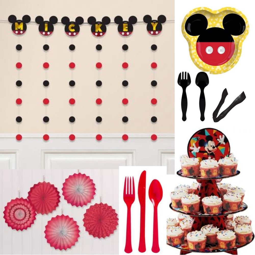 Mickey Mouse party supplies bundle